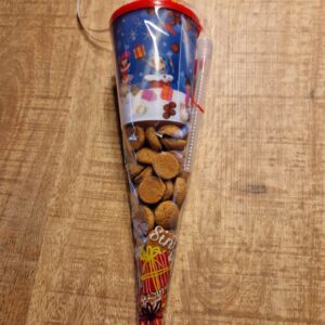 Snoepzak met 3d sinterklaasbeker