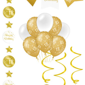 Verjaardag Feestpakket 4 delig 18 jaar