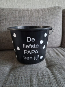 Vaderdag Cadeau Emmer – "De liefste papa ben jij"