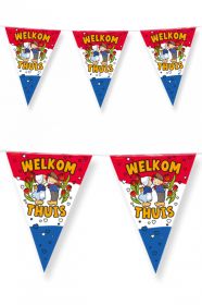 Vlaggenlijn Welkom thuis 10 meter