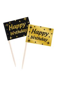 Stijlvolle feest cocktail prikkers - Abraham 50