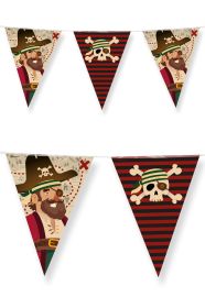 Vlaggenlijn Piraten 10 meter