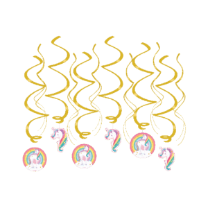 swirl decorations Unicorn