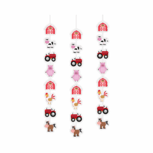 Farm swirl decorations