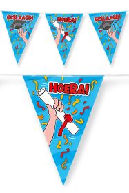 Vlaggenlijn Geslaagd (10m)