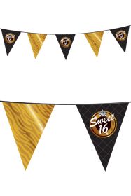 Vlaggenlijn pe Sweet sixteen 10 meter