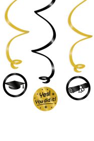 Swirl decoratie x 3 Yes you done it !