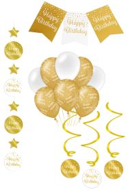 Verjaardag Feestpakket 4 delig happy birthday