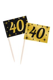 Stijlvolle feest cocktail prikkers - 40