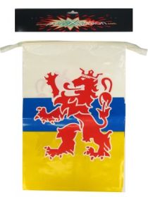 Vlaggenlijn Limburg rechthoekig 10 meter