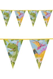 PE Vlaggenlijn Dino 6 meter