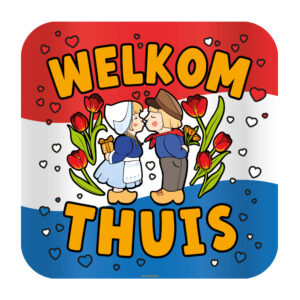 Huldeschild Welkom thuis