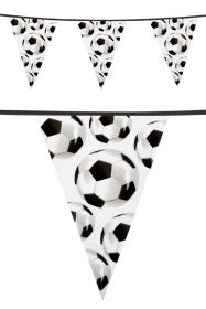 Vlaggenlijn Voetbal PE 6 m