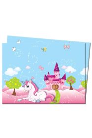 Tafellaken Eenhoorn 120 x 180 cm kunststof