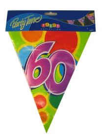 Vlaggenlijn leeftijd 60 PE 10 meter