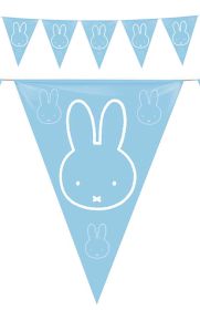 Vlaggenlijn pe Nijntje geboorte jongen 6 meter