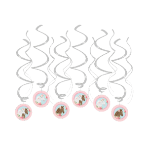 swirl decorations Horses