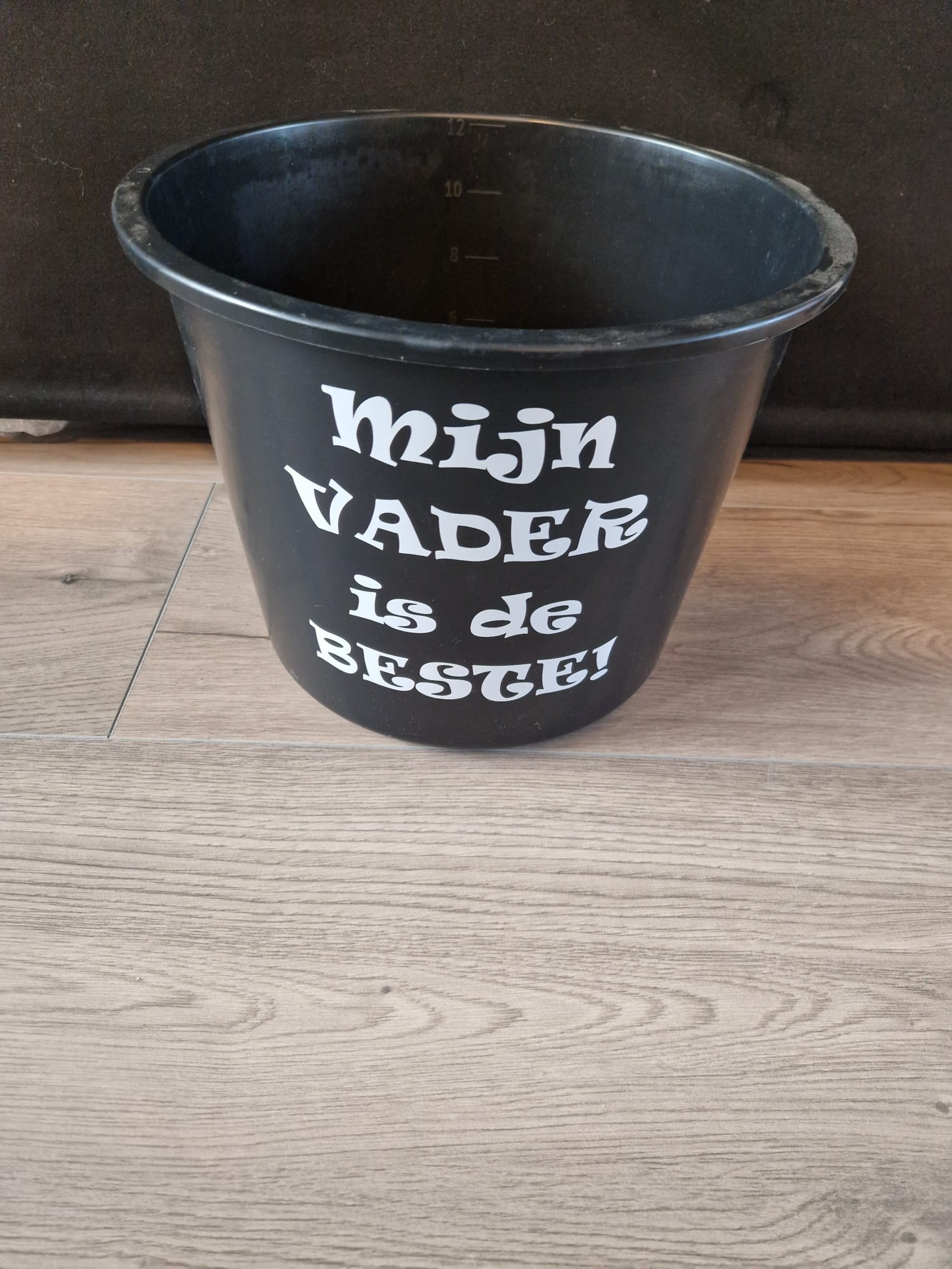 Cadeau emmer 'mijn vader is de beste'