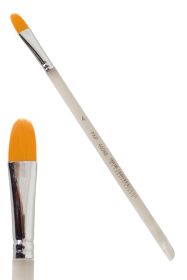 PXP Professional Colours penseel plat + ronde top nr. 4 8mm breed