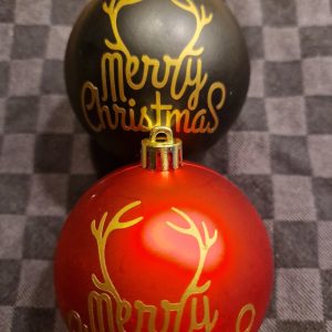 Gepersonaliseerde kerstbal