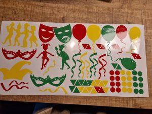 Herbruikbare statische raamsticker